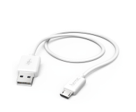Hama USB - microUSB 1.4m biały - 1442592 - zdjęcie 1